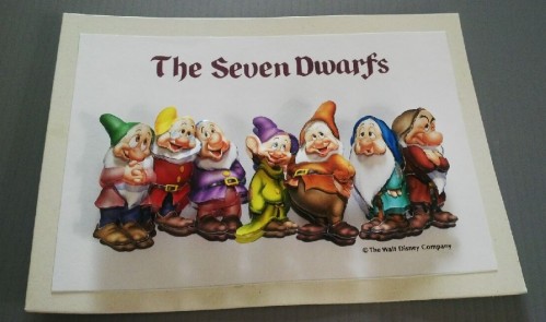 Manjree's Blog Seven Dwarves 3D Shadowbox